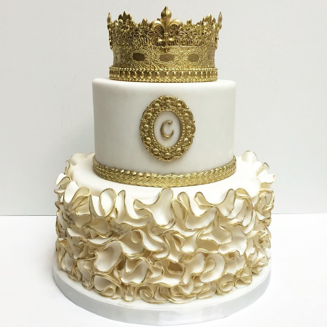 Best ideas about Gold Birthday Cake
. Save or Pin Birthday cake for a princess Now.