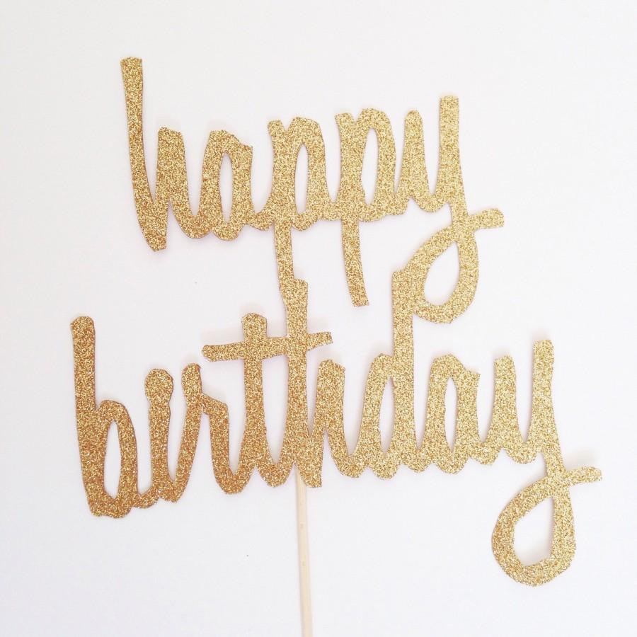 Best ideas about Gold Happy Birthday Cake Topper
. Save or Pin Happy Birthday Rose Page 3 Now.