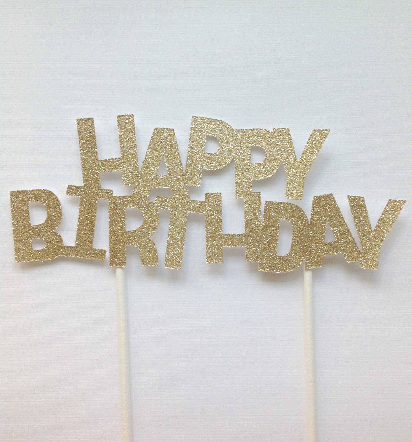Best ideas about Gold Happy Birthday Cake Topper
. Save or Pin Gold Happy Birthday Cake Topper Gold Glitter Birthday Cake Now.