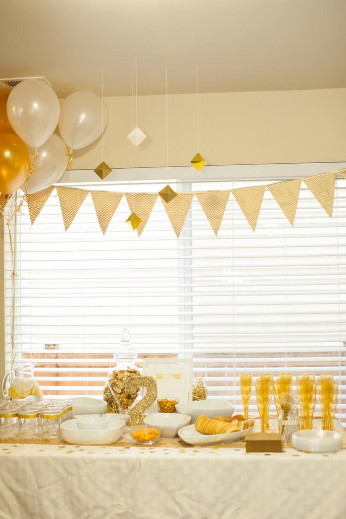 Best ideas about Golden Birthday Ideas
. Save or Pin Kara s Party Ideas Sparkle and Shine Golden Birthday Party Now.