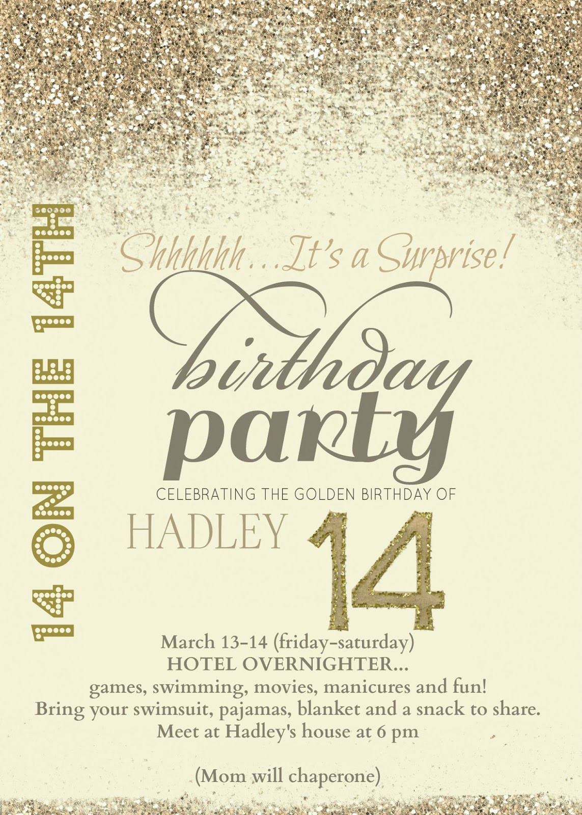 Best ideas about Golden Birthday Invitations
. Save or Pin The Seal Bark Surprise Golden Birthday Party Now.