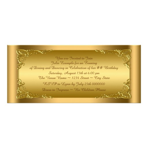 Best ideas about Golden Birthday Invitations
. Save or Pin 3 000 Golden Birthday Invitations Golden Birthday Now.