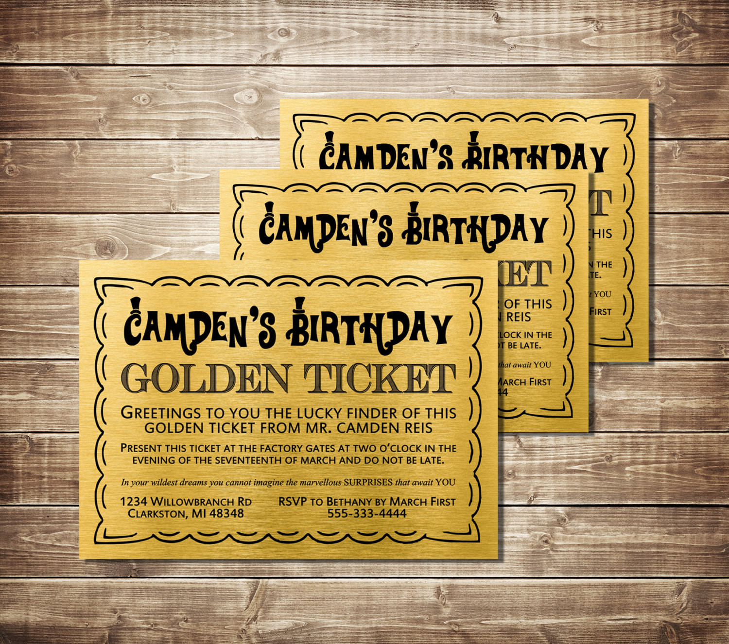Best ideas about Golden Birthday Invitations
. Save or Pin Golden Ticket Birthday Invitation Golden Ticket Invite Willy Now.