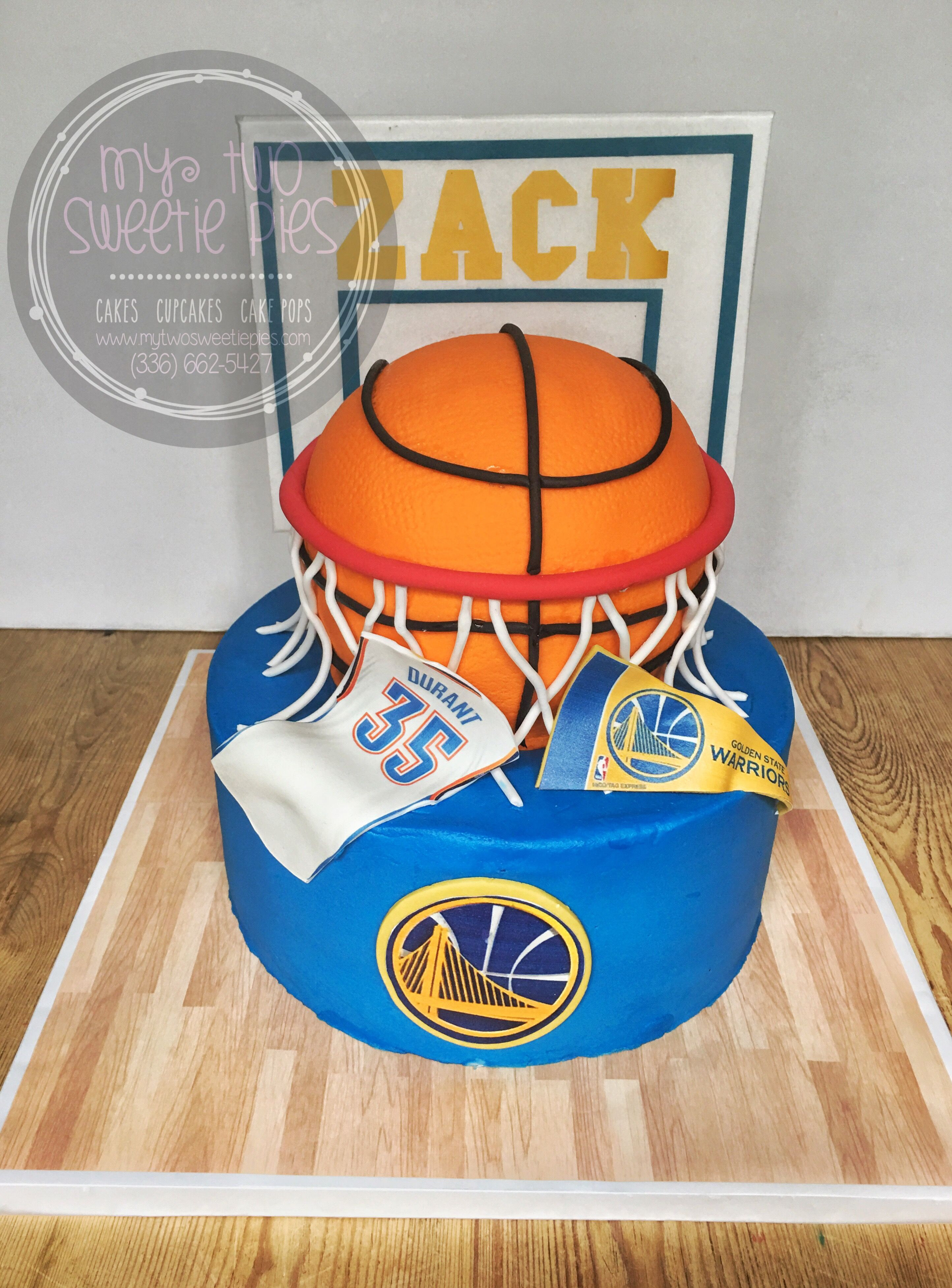 Best ideas about Golden State Warriors Birthday Cake
. Save or Pin Golden state Warriors cake Nugz Now.