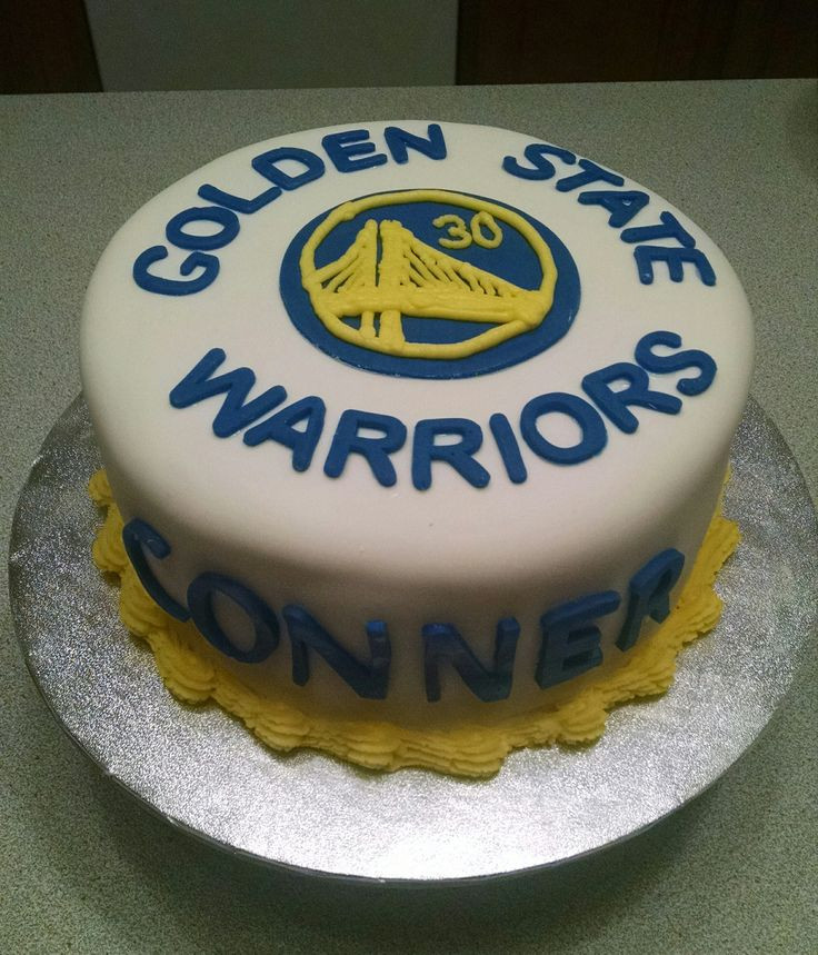 Best ideas about Golden State Warriors Birthday Cake
. Save or Pin Birthday cake fora Golden State Warriors basketball fan Now.