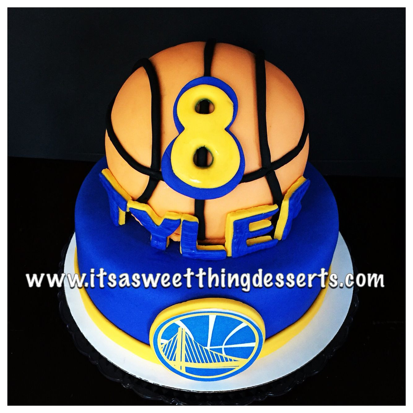 Best ideas about Golden State Warriors Birthday Cake
. Save or Pin Golden State Warriors themed Cake cake design Now.
