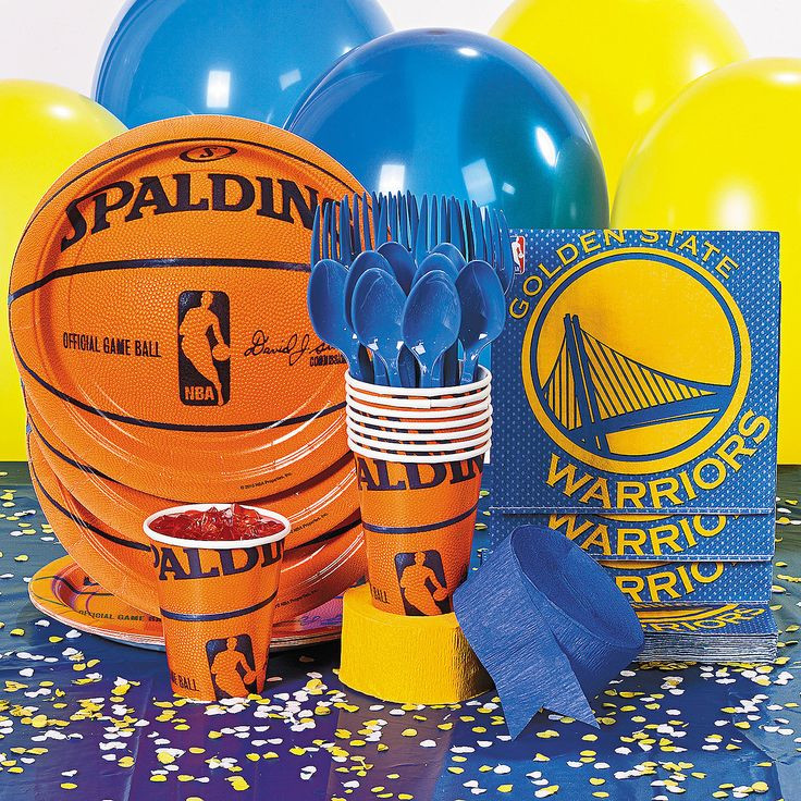 Best ideas about Golden State Warriors Birthday Decorations
. Save or Pin 61 best images about Golden State Warriors Party on Pinterest Now.