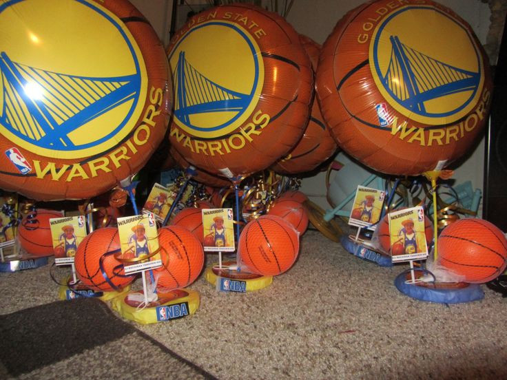 Best ideas about Golden State Warriors Birthday Decorations
. Save or Pin Centerpieces Now.