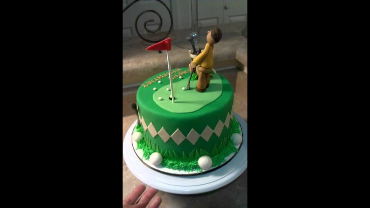 Best ideas about Golf Birthday Cake
. Save or Pin Golf Theme Birthday Cake Man Putting Now.