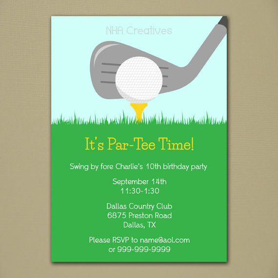 Best ideas about Golf Birthday Invitations
. Save or Pin Golf Party Invitation Personalized DIY Printable Digital Now.