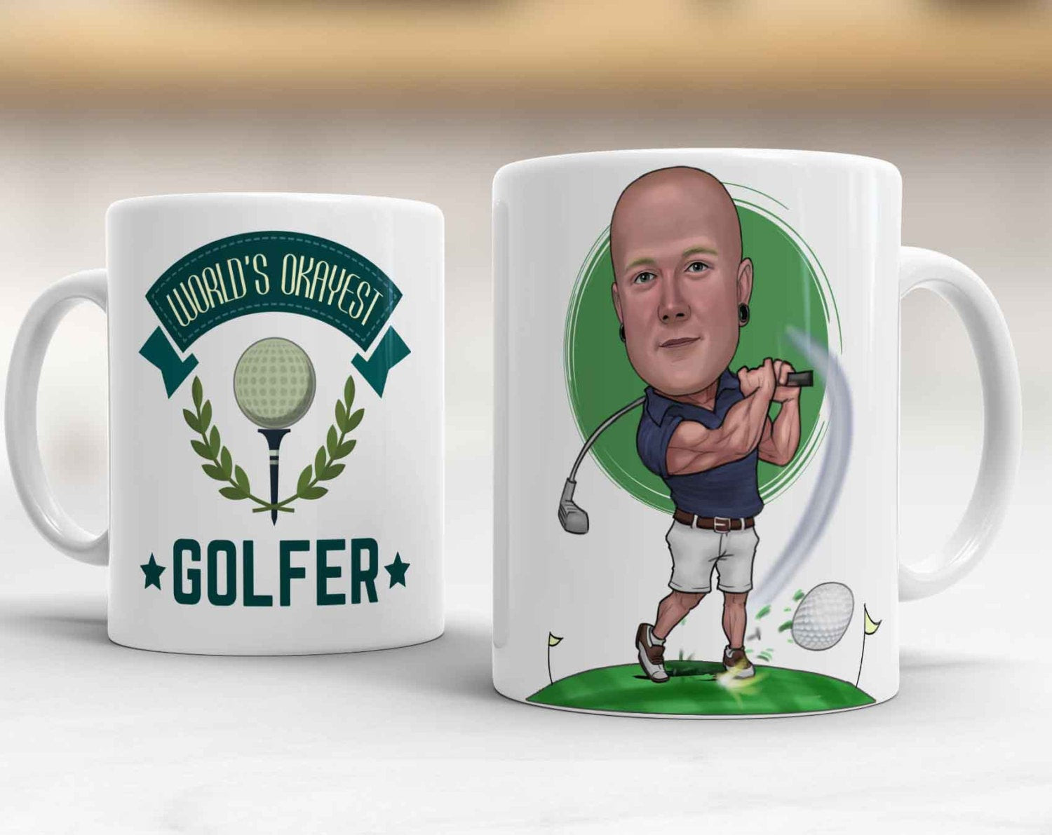 Best ideas about Golf Gift Ideas For Him
. Save or Pin Golf Custom Caricature Mug Golf Gift for men Golf Gift for Now.