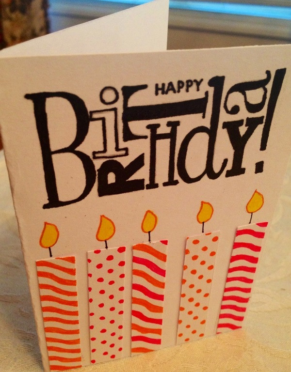 Best ideas about Good Birthday Card Ideas. Save or Pin 35 Beautiful Handmade Birthday Card Ideas Now.