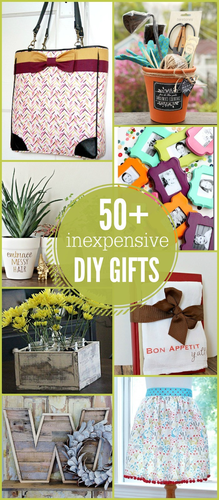 Best ideas about Good Gift Ideas
. Save or Pin 50 Inexpensive DIY Gift Ideas Now.