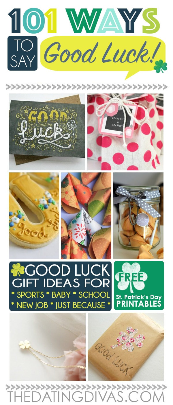 Best ideas about Good Gift Ideas
. Save or Pin 101 Ways to Say Good Luck Now.