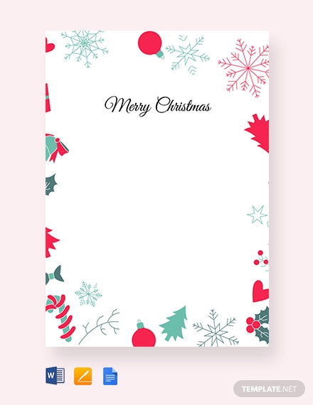 Best ideas about Google Docs Birthday Card Template
. Save or Pin FREE Christmas Border Letter Template Download 1251 Now.