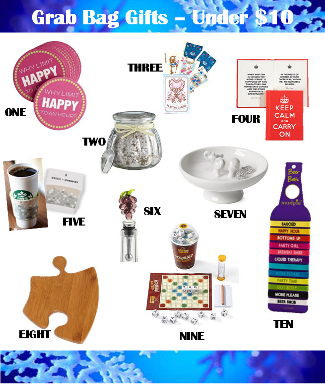 Best ideas about Grab Gift Ideas
. Save or Pin Grab Bag Gifts Under $10 Now.