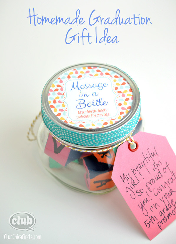 Best ideas about Graduation Craft Gift Ideas
. Save or Pin Message in a Bottle Homemade Graduation Gift Idea Now.