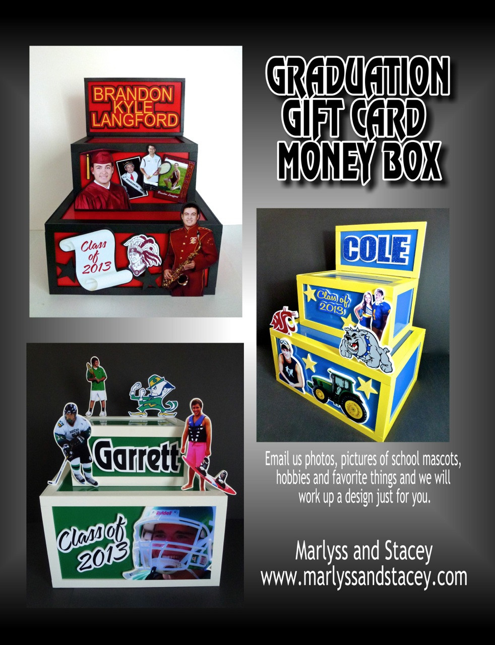Best ideas about Graduation Gift Box Ideas
. Save or Pin Musing with Marlyss Graduation Centerpiece Gift Card Box Now.