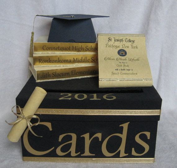 Best ideas about Graduation Gift Box Ideas
. Save or Pin Best 25 Graduation card boxes ideas on Pinterest Now.