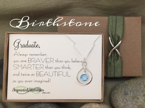 Best ideas about Graduation Gift Ideas For Her Masters Degree
. Save or Pin GRADUATE Graduation Gifts for Her Sterling Silver Birthstone Now.