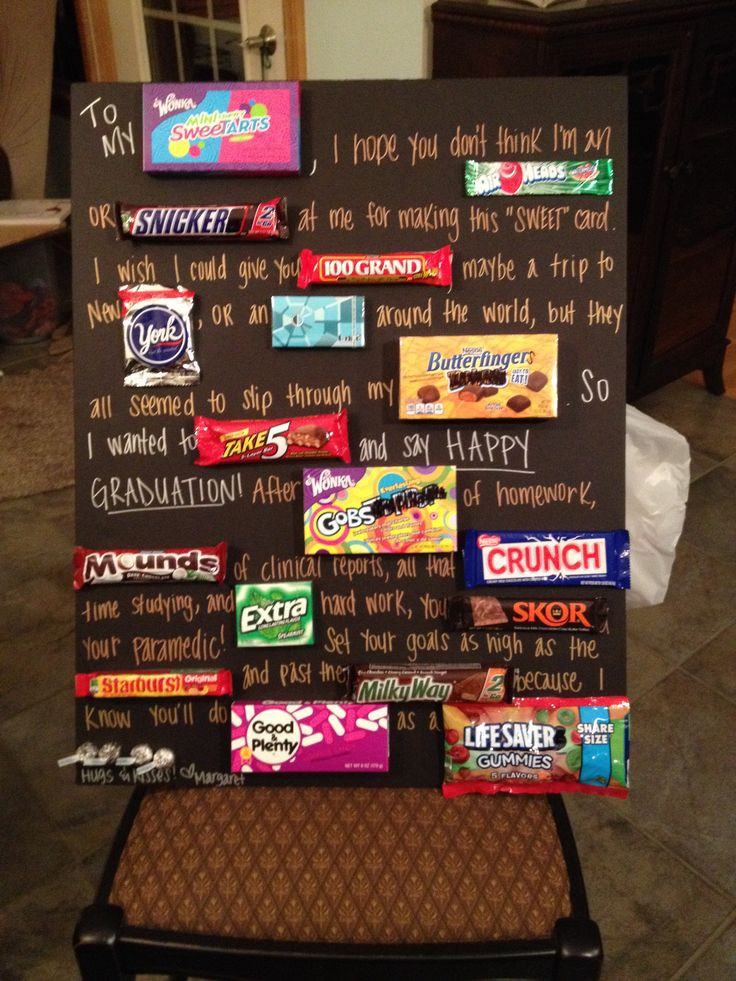 Best ideas about Graduation Gift Ideas For Sister
. Save or Pin Best 25 Candy cards ideas on Pinterest Now.