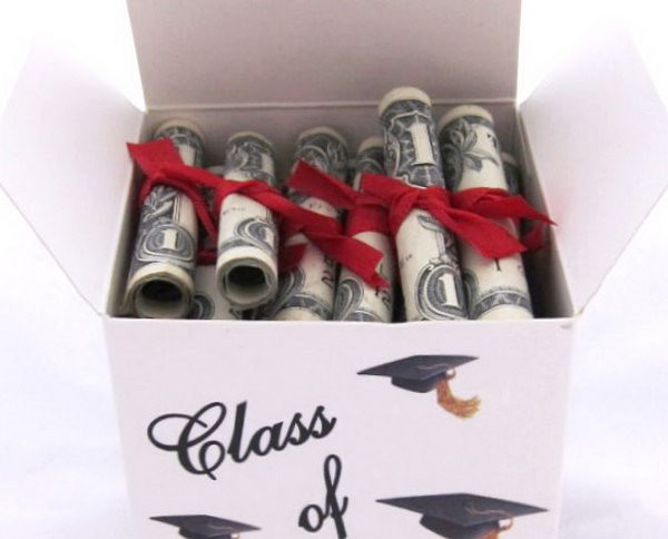 Best ideas about Graduation Money Gift Ideas
. Save or Pin 25 DIY Graduation Cash Gifts Hative Now.