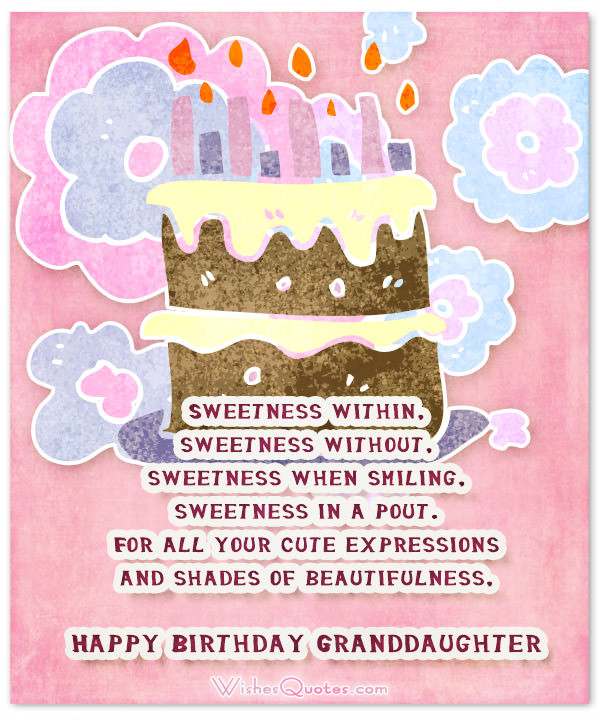 Best ideas about Granddaughter Birthday Quote
. Save or Pin Sweet Birthday Wishes for Granddaughter – WishesQuotes Now.
