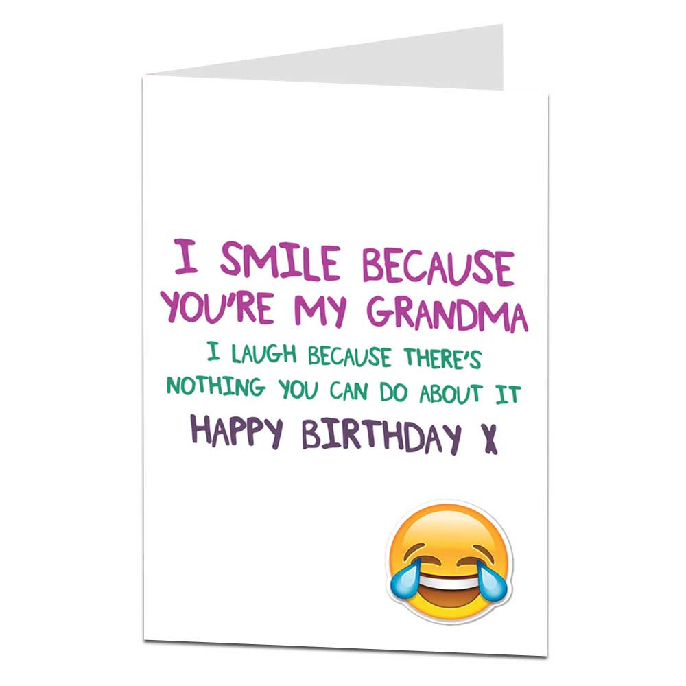 Best ideas about Grandma Birthday Card
. Save or Pin My Grandma Now.