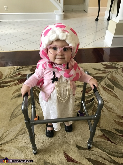Best ideas about Grandma Costume DIY
. Save or Pin DIY Baby Grandma Halloween Costume Now.
