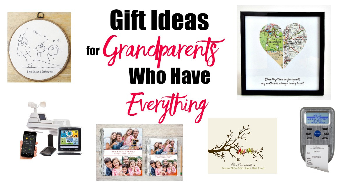 Best ideas about Grandparent Gift Ideas
. Save or Pin Gift Ideas for Grandparents Who Have Everything Happy Now.