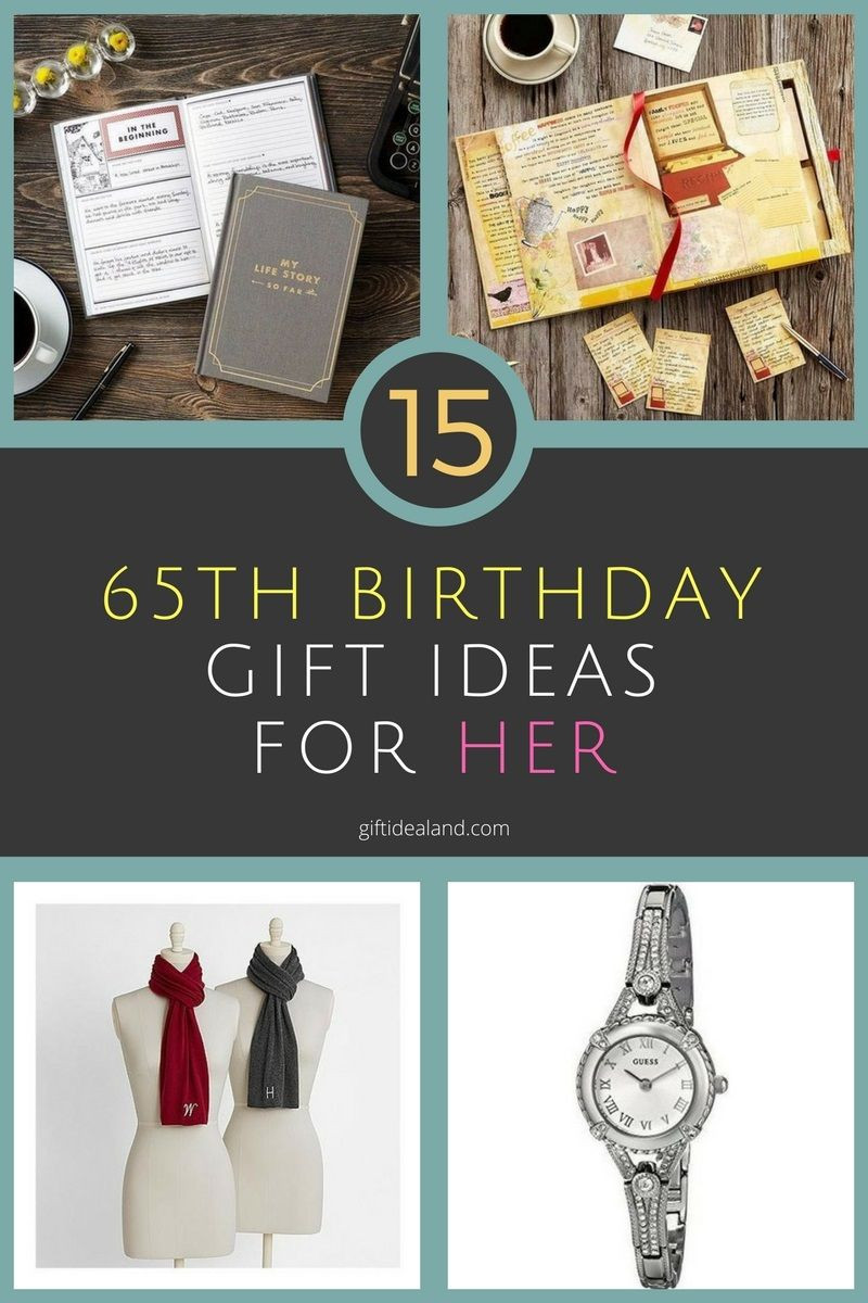 Best ideas about Great Birthday Gifts For Her
. Save or Pin 33 Great 65th Birthday Gift Ideas For Her Mom Sister Now.