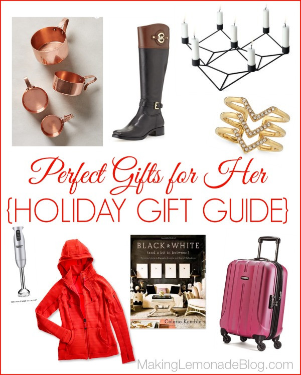 Best ideas about Great Gift Ideas For Her
. Save or Pin Great Gift Ideas for HER Holiday Gift Guide Now.