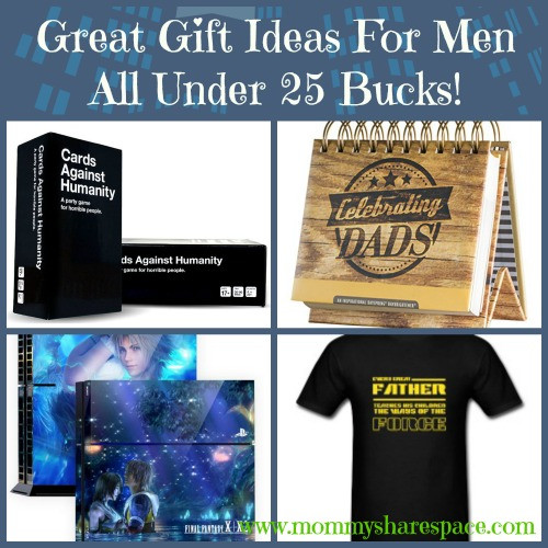 Best ideas about Great Gift Ideas For Men
. Save or Pin Great Gift Ideas For Men All Under 25 Bucks Mommy Now.