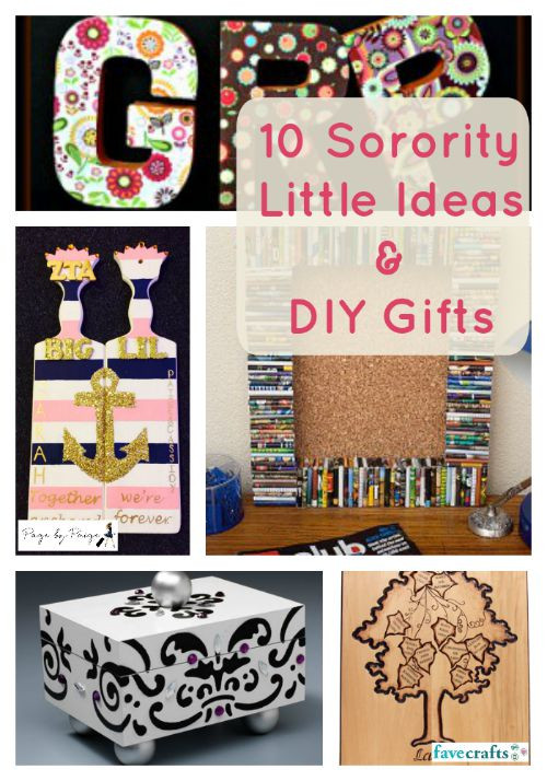 Best ideas about Greek Gift Ideas
. Save or Pin 10 Sorority Gift Ideas for Your Little and Fun DIY Gifts Now.