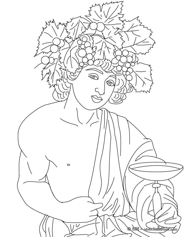 Best ideas about Greek God Coloring Pages
. Save or Pin Dionysus Greek Goddess & Gods Coloring Page Now.