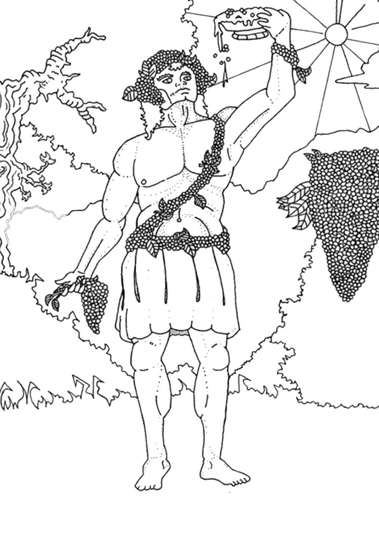 Best ideas about Greek God Coloring Pages
. Save or Pin God dionysus coloring pages Hellokids Now.