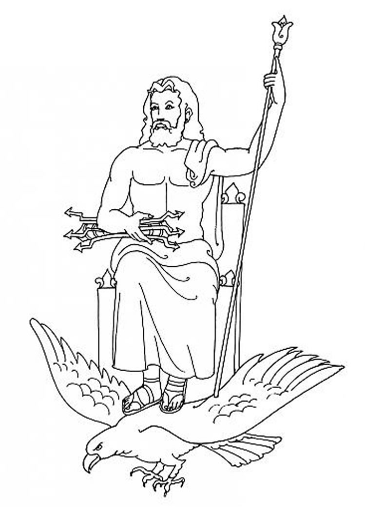 Best ideas about Greek Mythology Printable Coloring Pages Gods
. Save or Pin God zeus coloring pages Hellokids Now.