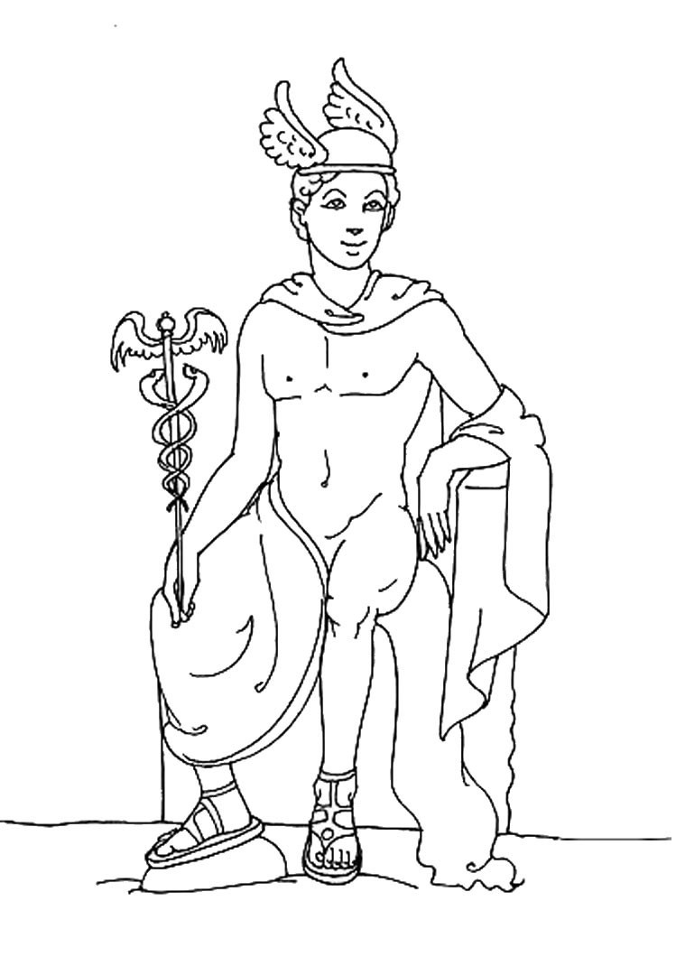 Best ideas about Greek Mythology Printable Coloring Pages Gods
. Save or Pin God hermes coloring pages Hellokids Now.