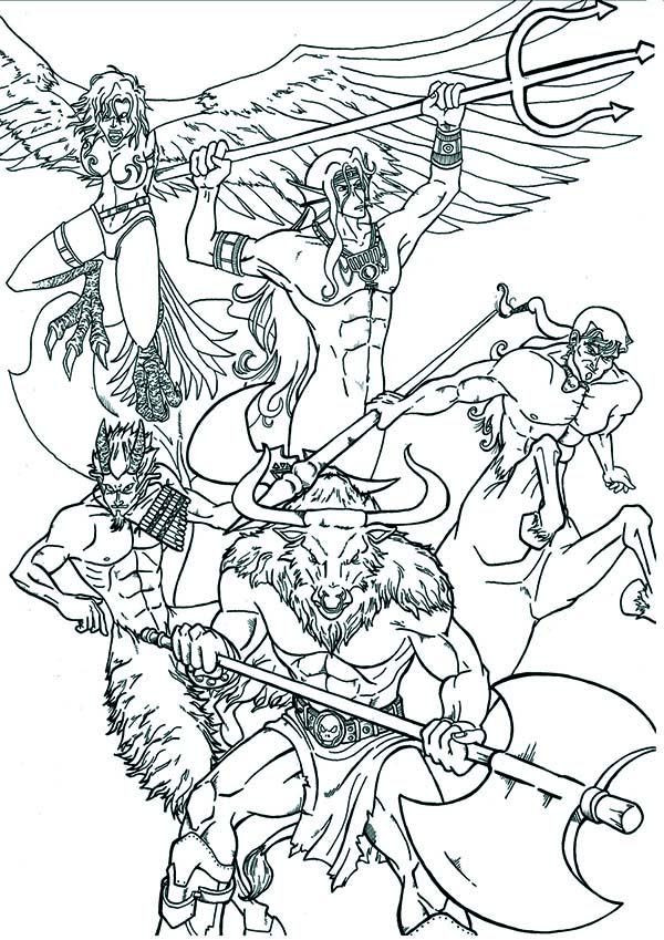 Best ideas about Greek Mythology Printable Coloring Pages Gods
. Save or Pin Greek Mythology An Artistic Illustration of Greek Now.