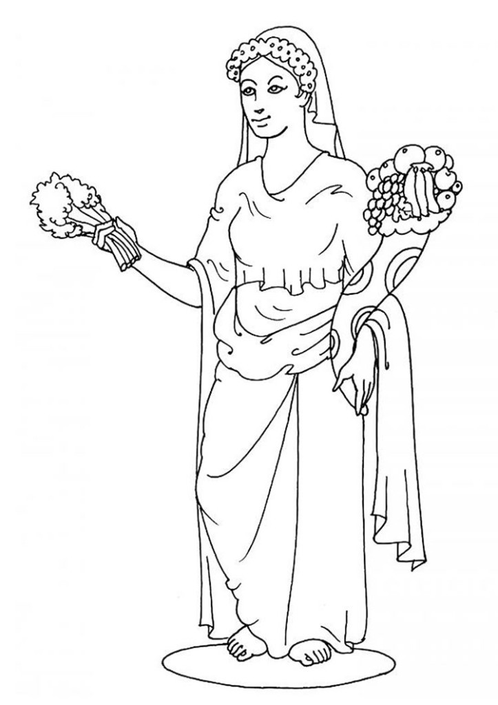 Best ideas about Greek Mythology Printable Coloring Pages Gods
. Save or Pin Hestia Coloring Pages Now.