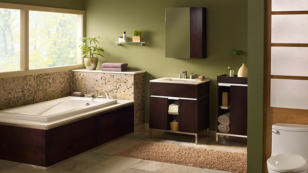 Best ideas about Green Bathroom Idea
. Save or Pin 18 Relaxing and Fresh Green Bathroom Designs Now.