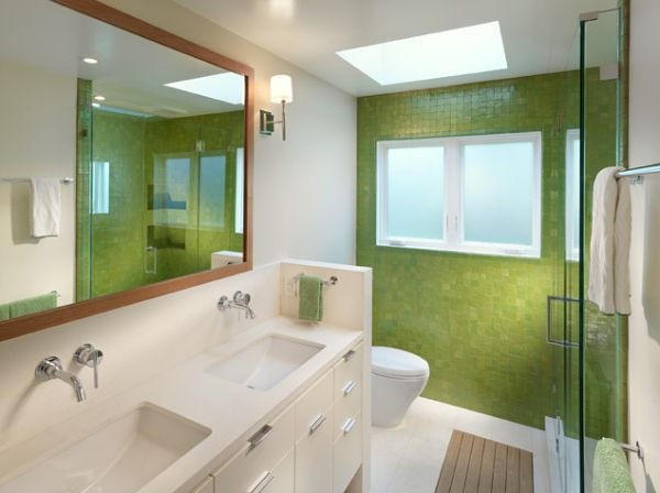 Best ideas about Green Bathroom Idea
. Save or Pin How To Use Green In Bathroom Designs Now.