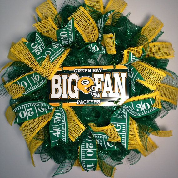 Best ideas about Green Bay Packers Gift Ideas
. Save or Pin Deco Mesh Wreath with Green Bay Packers plate Packers Now.