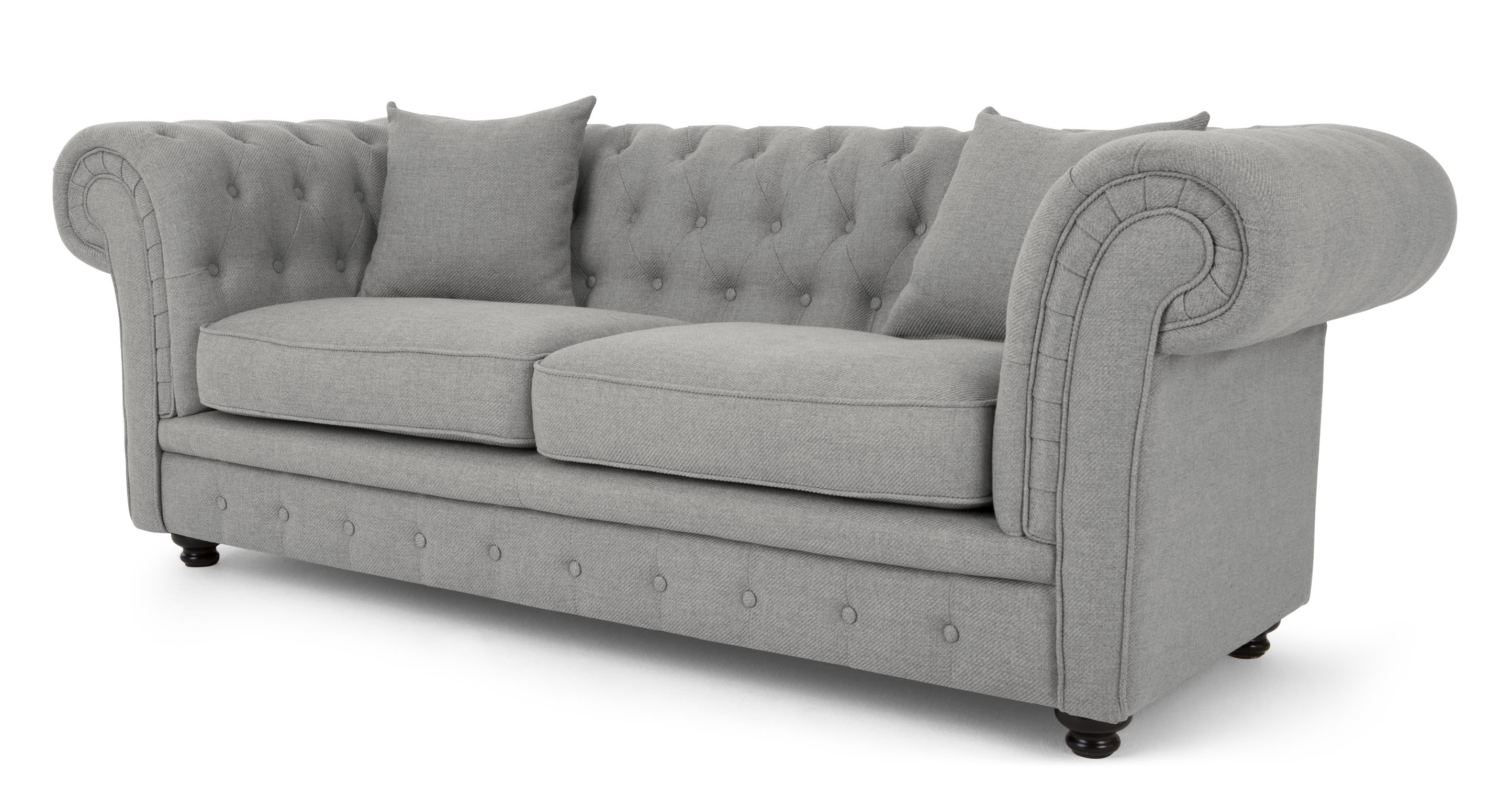 Best ideas about Grey Chesterfield Sofa
. Save or Pin Branagh 2 Seater Chesterfield Sofa Pearl Grey Now.