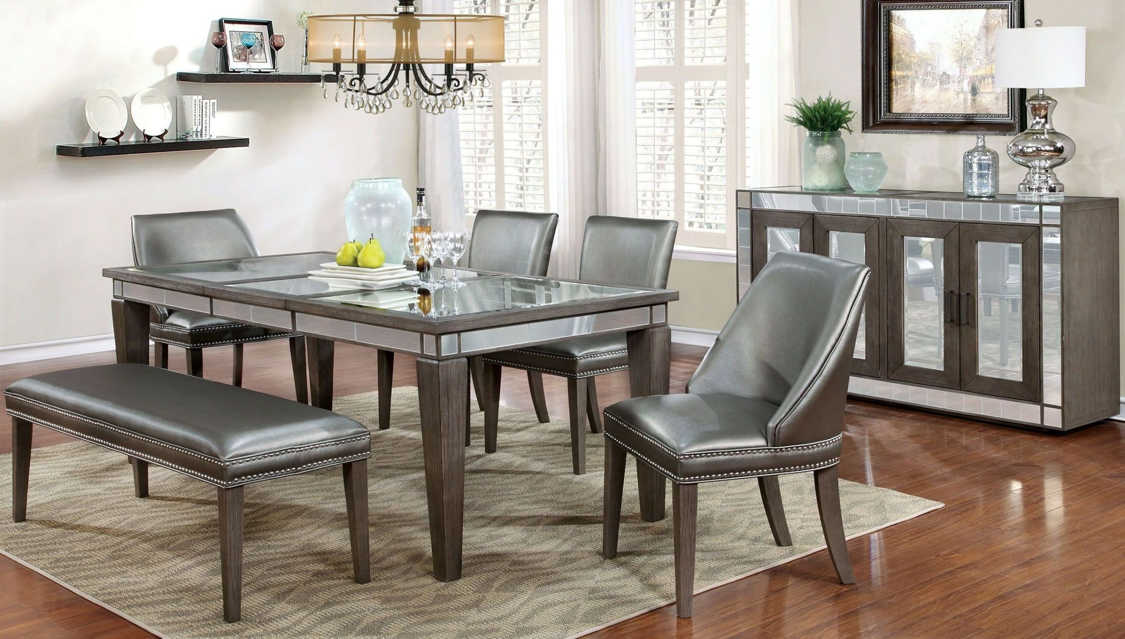 Best ideas about Grey Dining Table
. Save or Pin Sturgis Dark Gray Extendable Rectangular Dining Table Now.