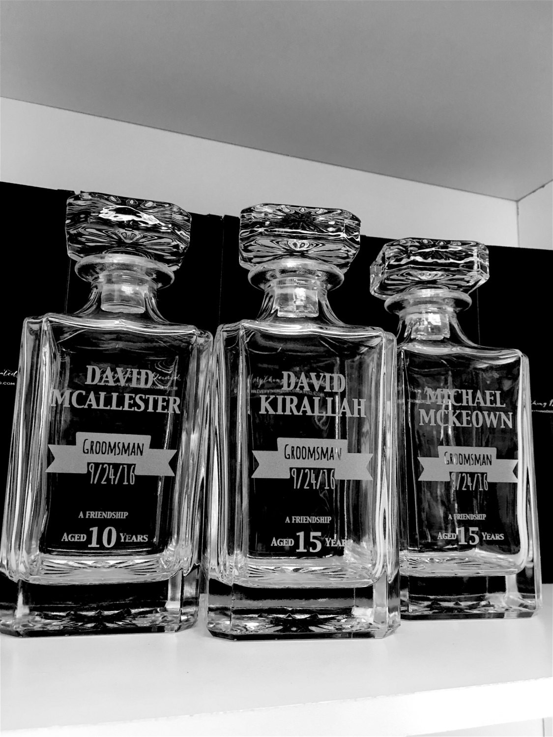 Best ideas about Groomsmen Gift To Groom Ideas
. Save or Pin Groomsmen Gifts Ideas Personalized Decanter Groom Gift Now.