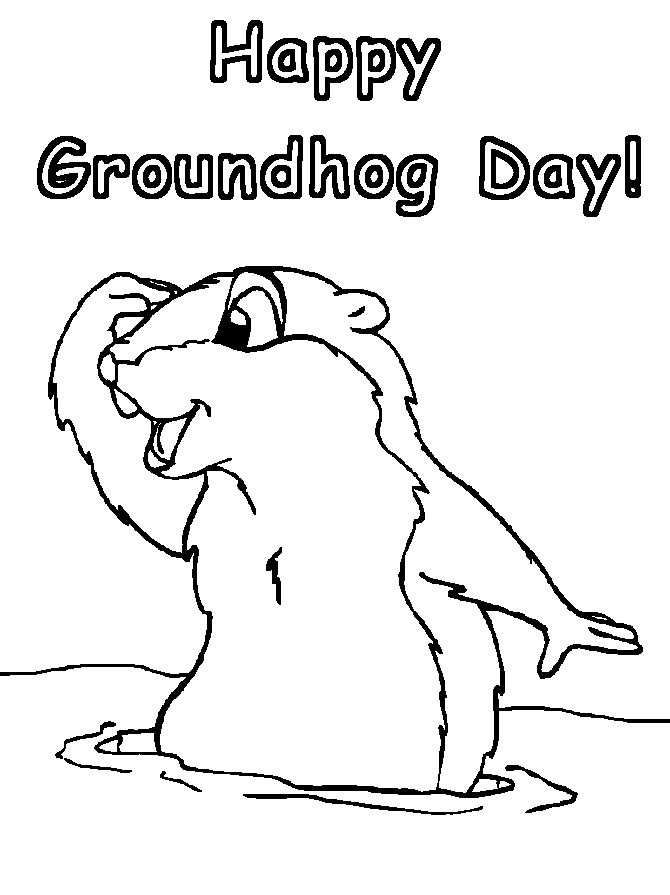Best ideas about Groundhog Day Coloring Sheets For Kids
. Save or Pin Groundhog s Day Coloring Pages Disney Coloring Pages Now.