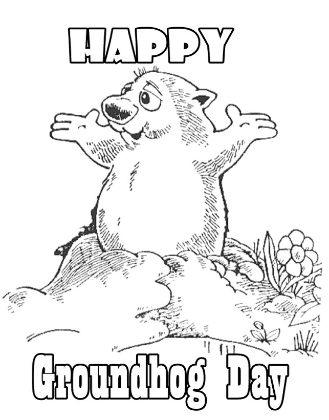 Best ideas about Groundhog Day Coloring Sheets For Kids
. Save or Pin Groundhog Day Coloring Pages Free Printable AZ Coloring Now.