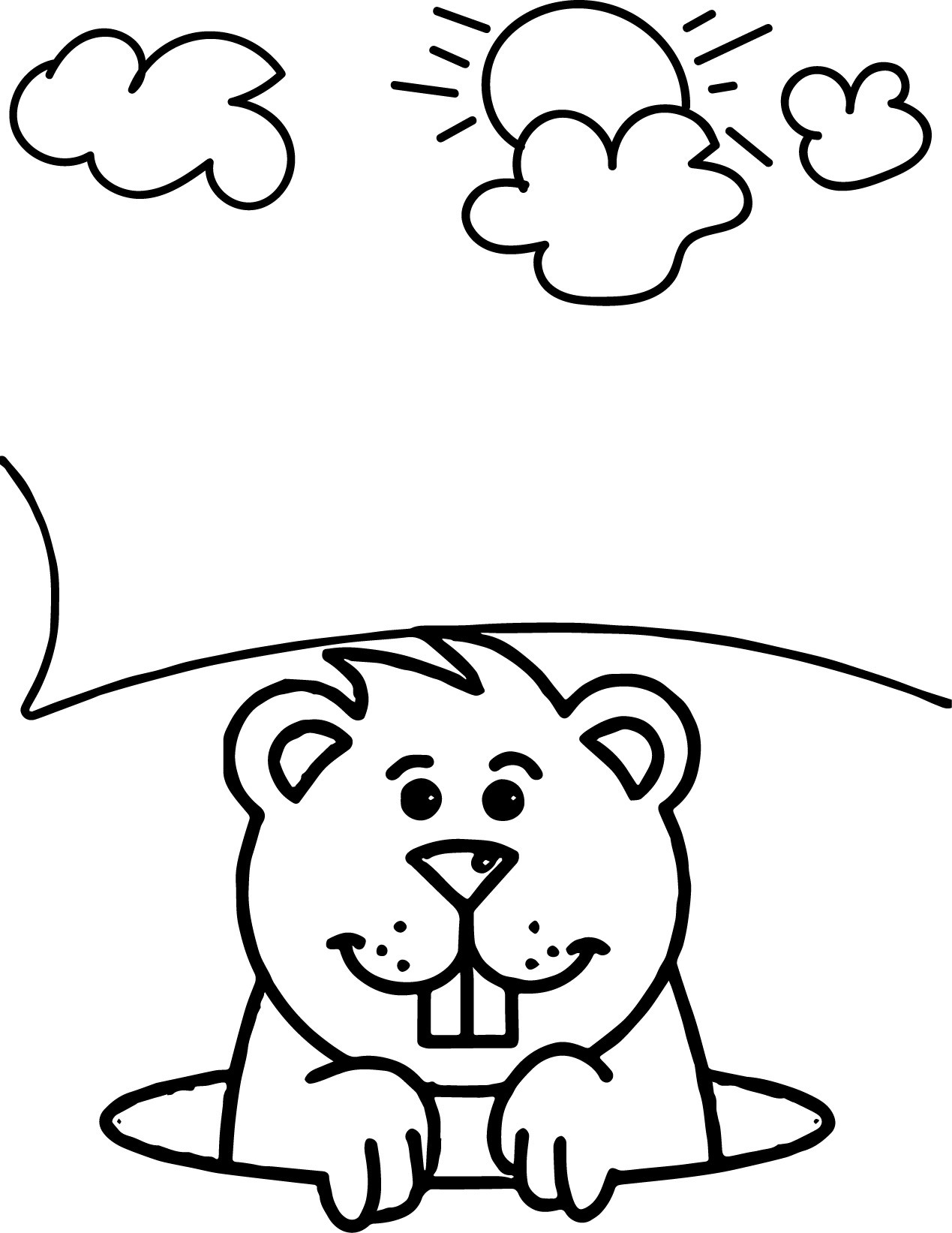 Best ideas about Groundhog Day Coloring Sheets For Kids
. Save or Pin Groundhog Coloring Pages Sheets Now.