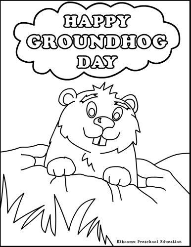 Best ideas about Groundhog Day Coloring Sheets For Kids
. Save or Pin Happy groundhog day coloring page for kids Now.